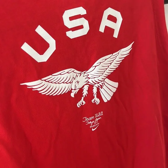 Nike "Team USA" Girls Red Tank - L - Picture 5 of 7